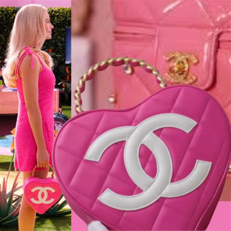 barbie chanel bag heart.